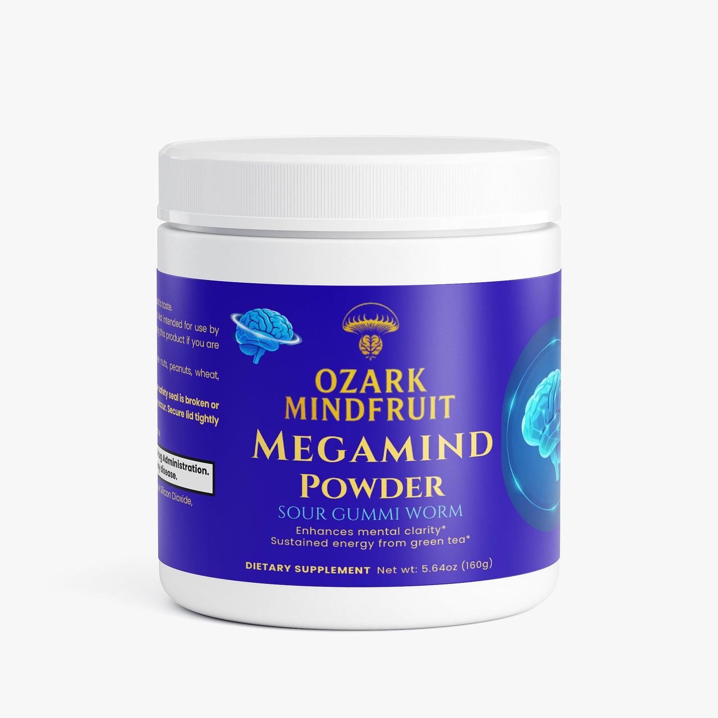 MegaMind Powder Bundle (Sour Gummi Worm)