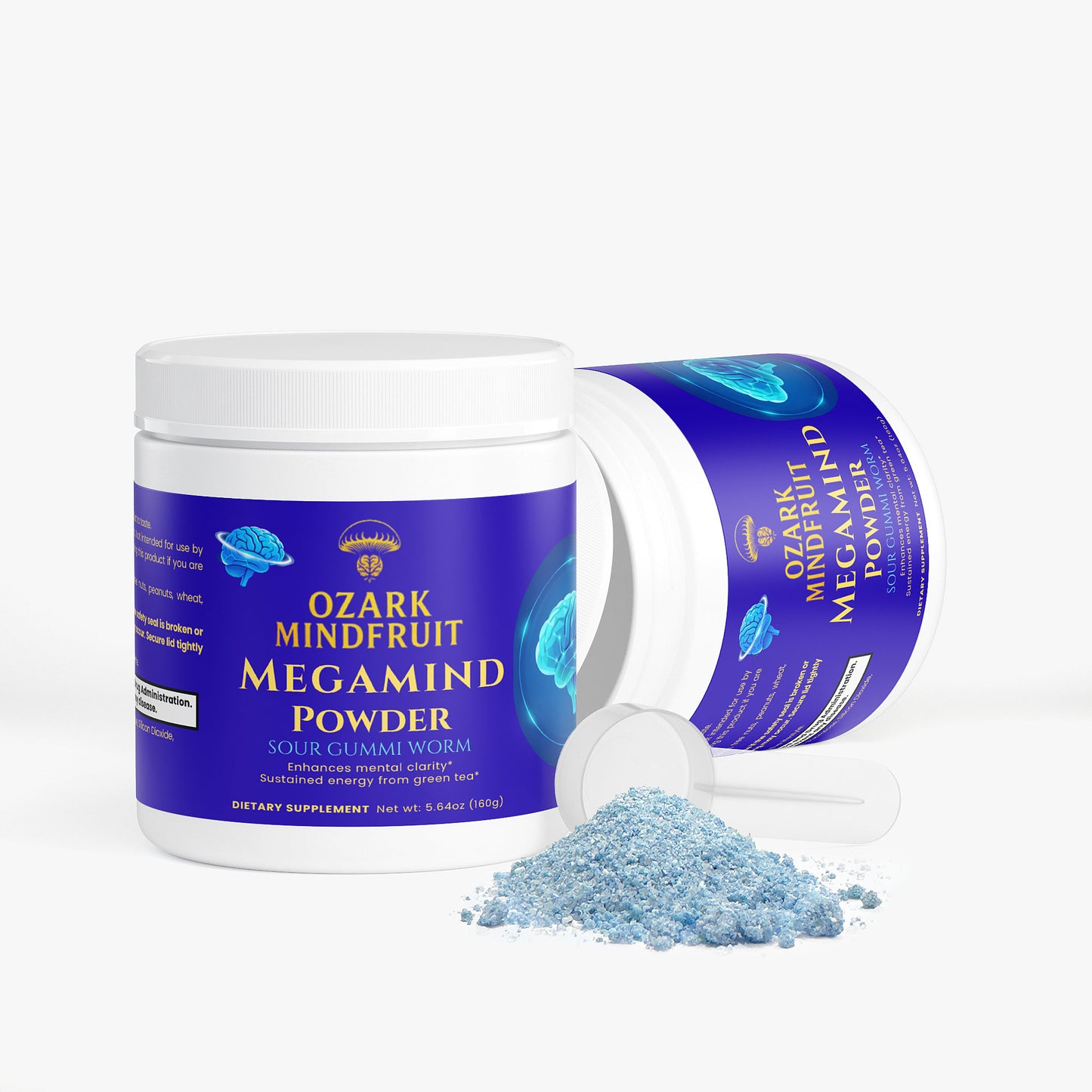 MegaMind Powder Bundle (Sour Gummi Worm)