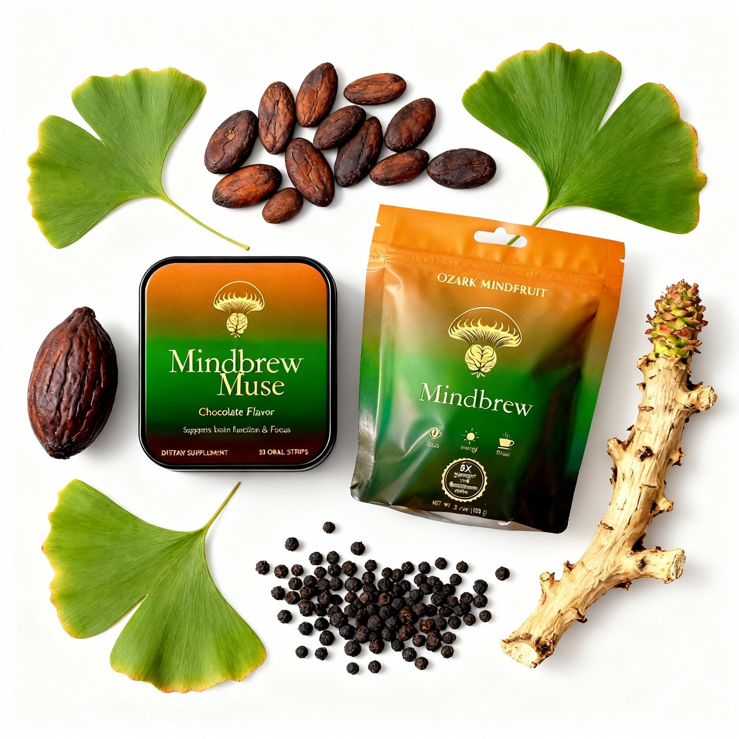 Mindbrew Muse | Mushroom Focus Strips