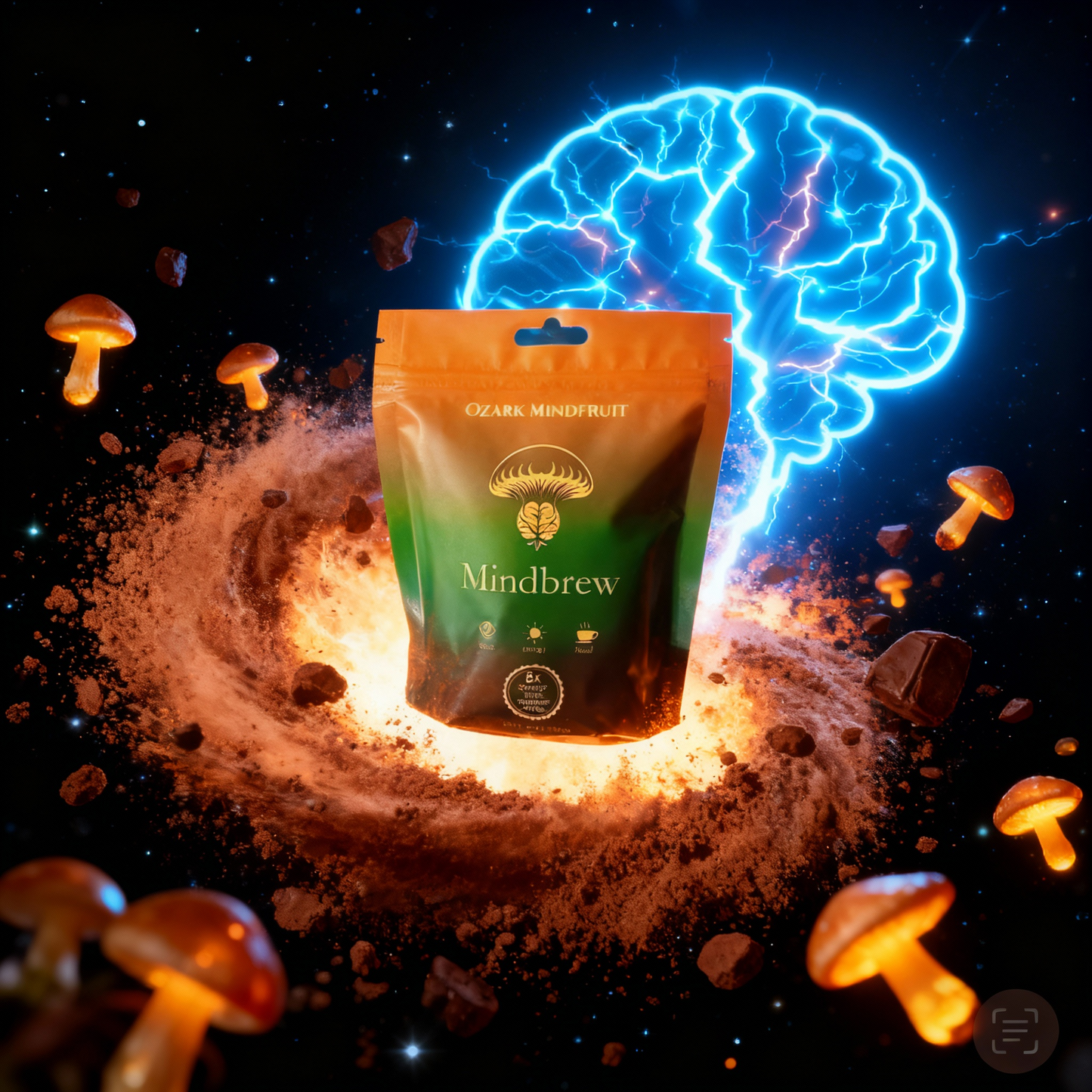 Mindbrew: Smooth Focus · Natural Energy