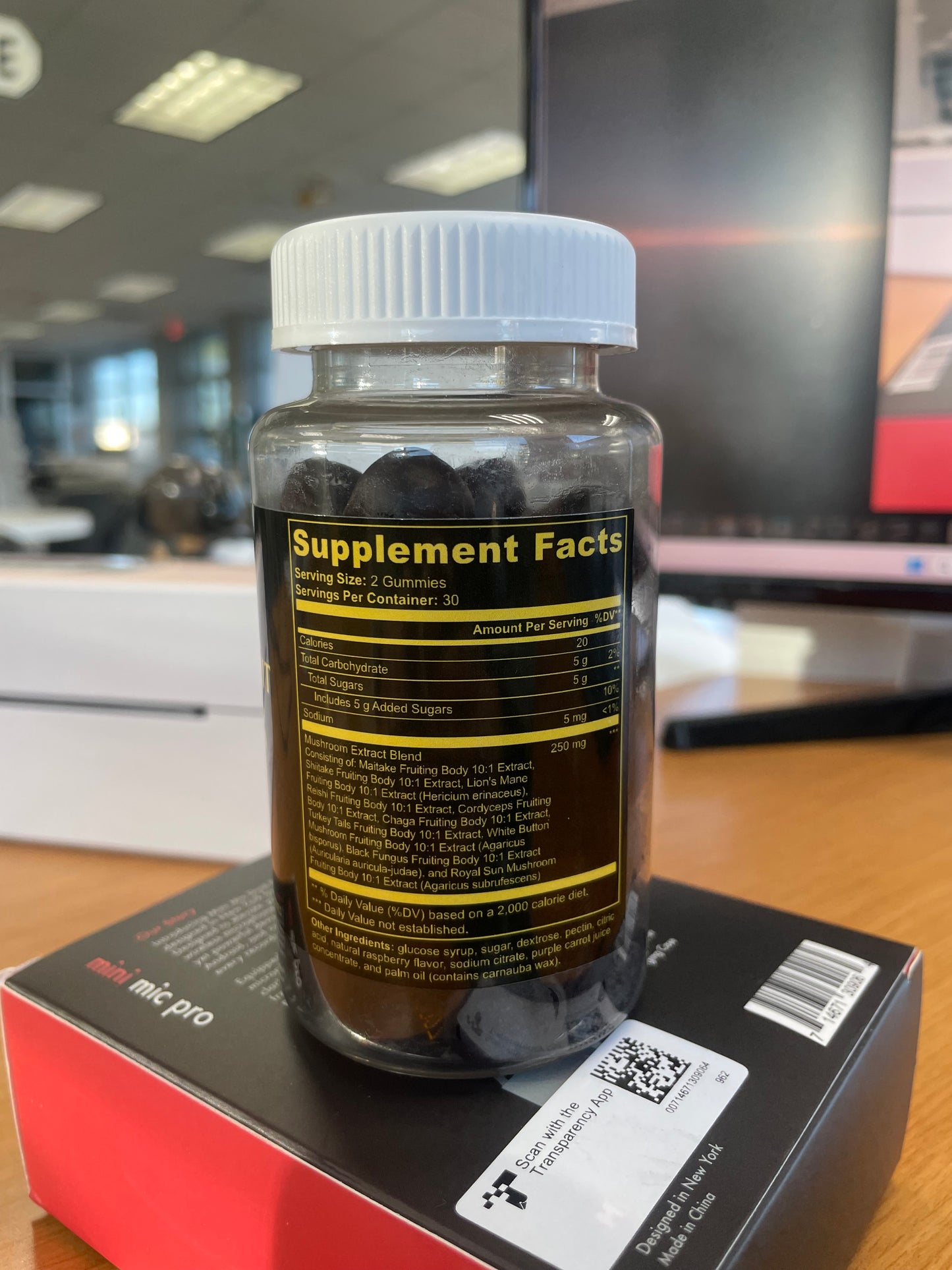 Mindbrew Mushroom Extract complex Gummies