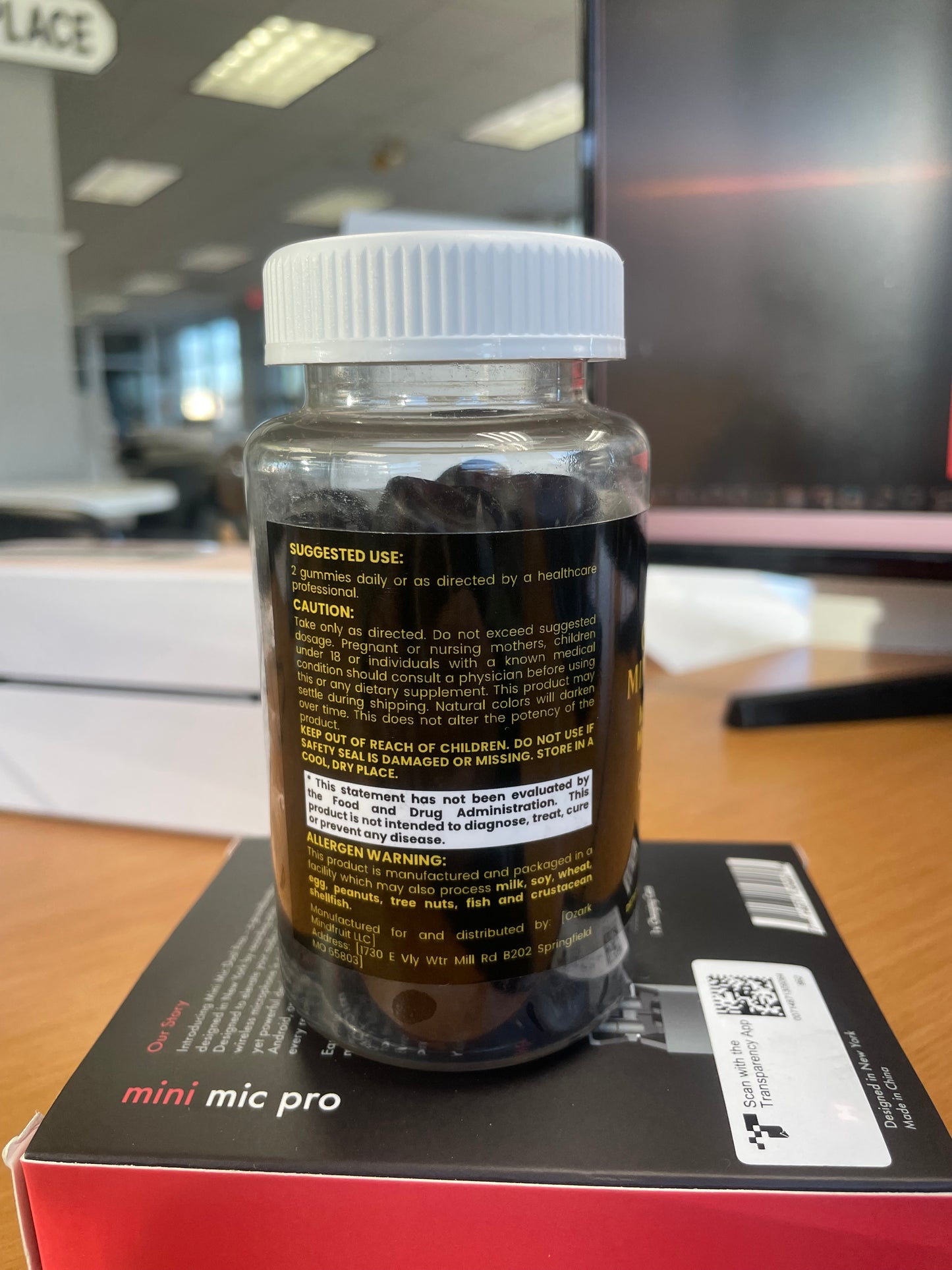 Mindbrew Mushroom Extract complex Gummies