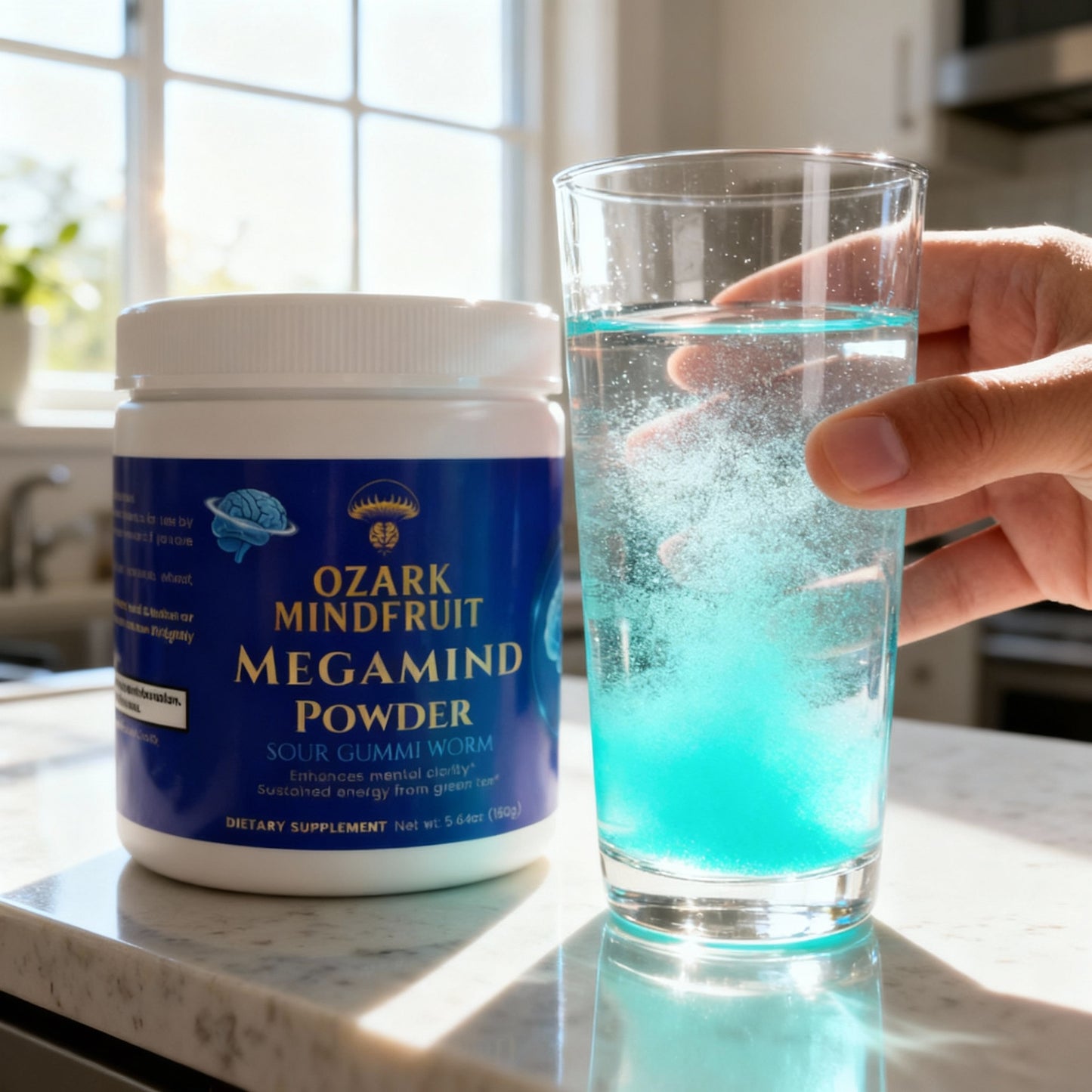 MegaMind Powder Bundle (Sour Gummi Worm)