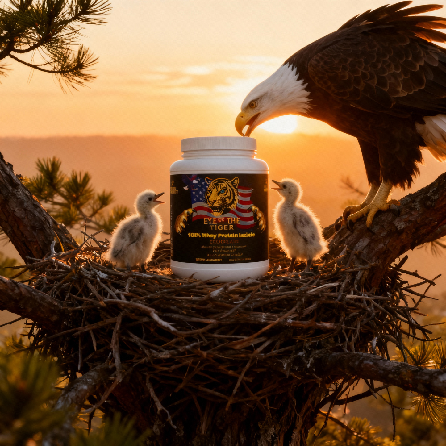 Eye Of The Tiger - 100% Whey Protien Isolate (Chocolate)