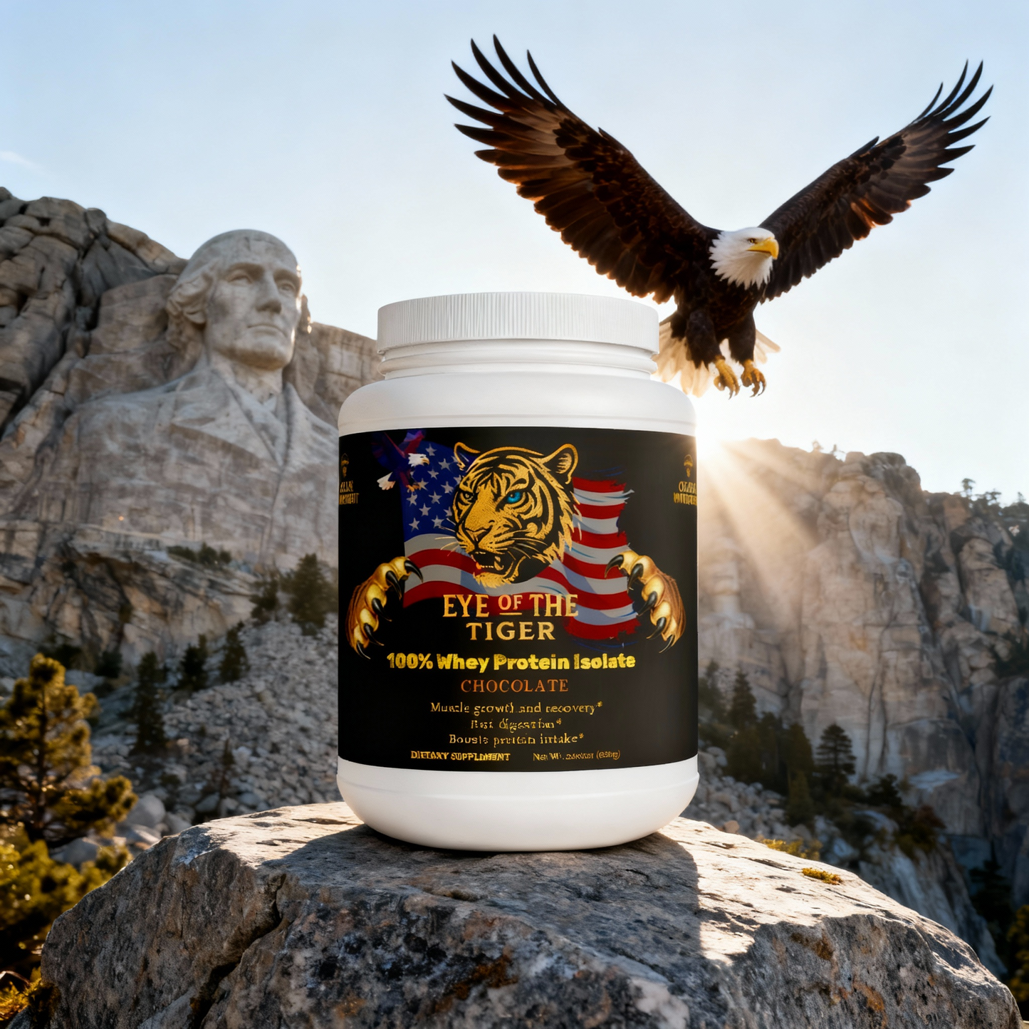 Eye Of The Tiger - 100% Whey Protien Isolate (Chocolate)