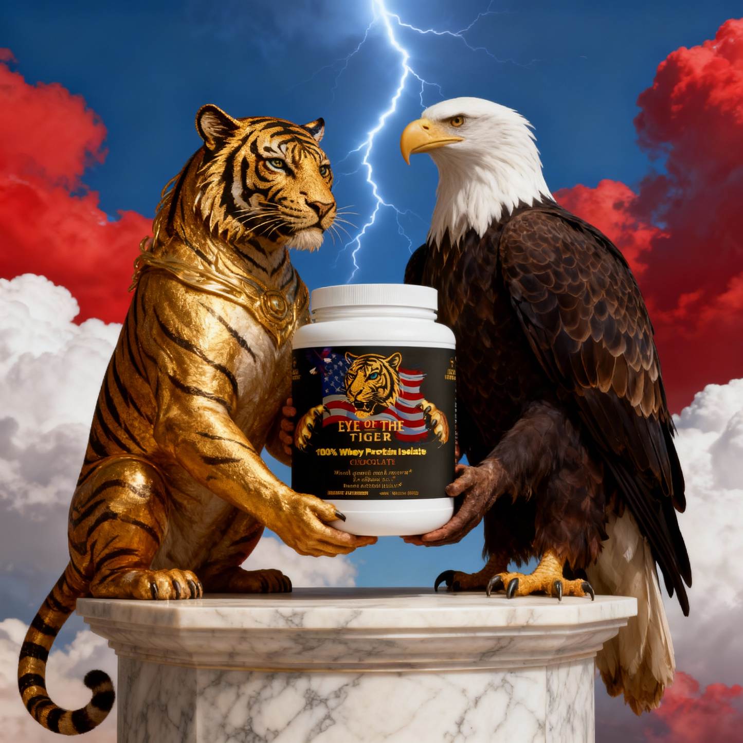 Eye Of The Tiger - 100% Whey Protien Isolate (Chocolate)