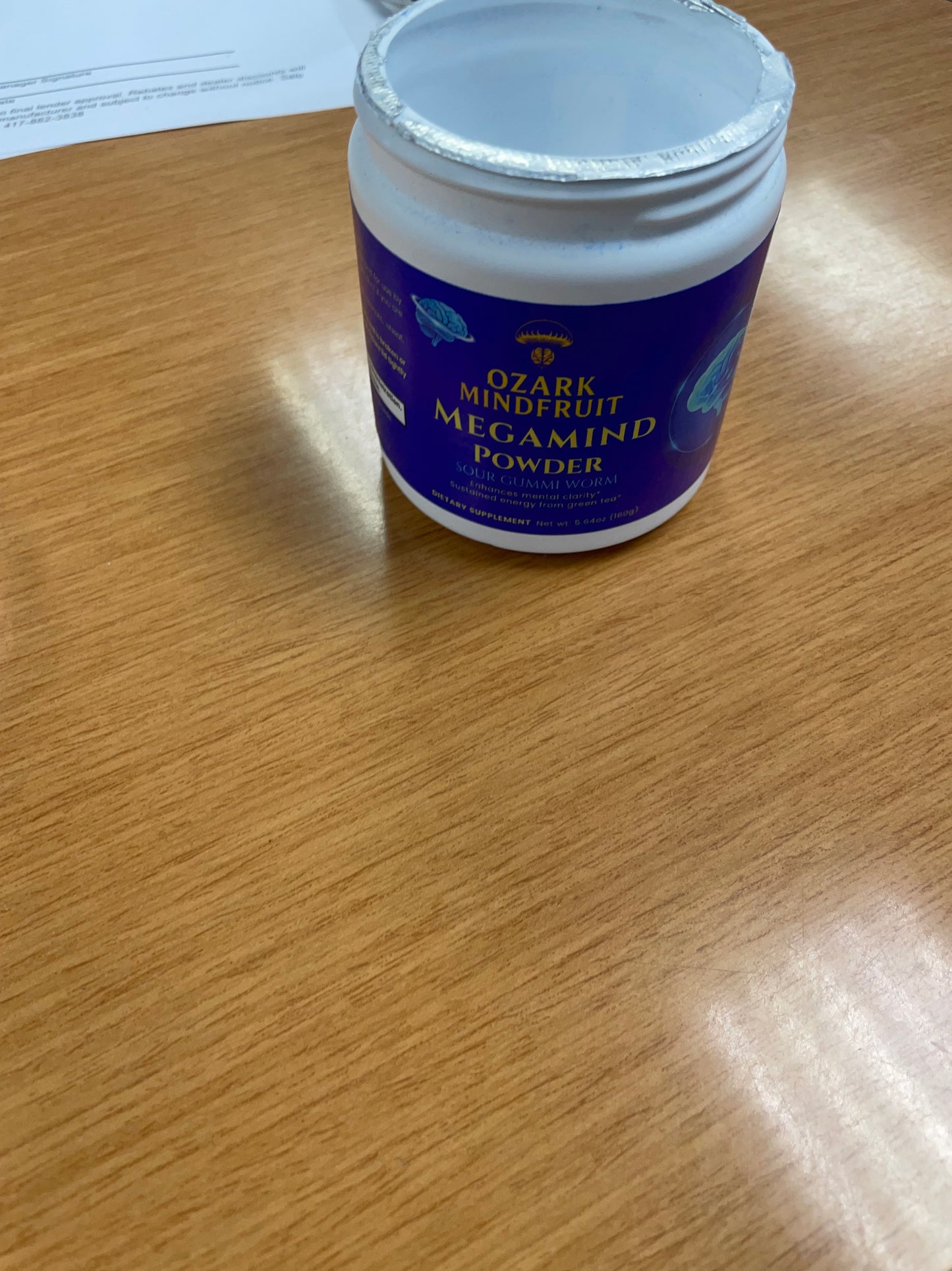 MegaMind Powder Bundle (Sour Gummi Worm)